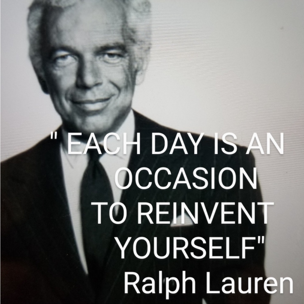 Inspiration!  -Ralph Lauren